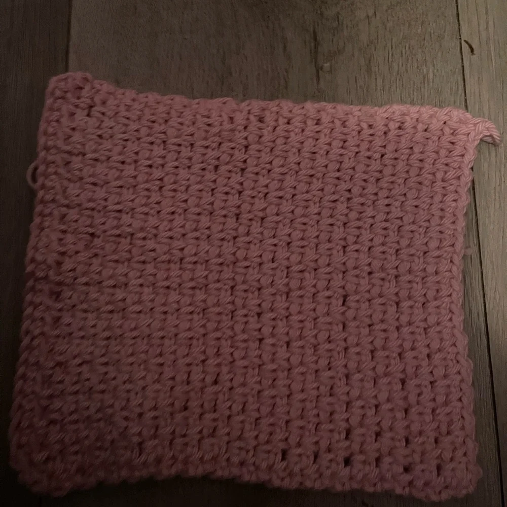 Wash cloth cute and yarn